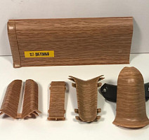 Плинтус Плинтус Ideal Comfort 55mm Дуб темный 217 фото 1 | FLOORDEALER